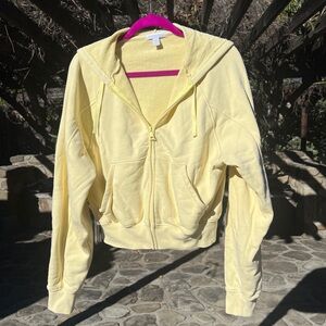 Beyond Yoga Cali Hoodie Light Yellow XS NWOT